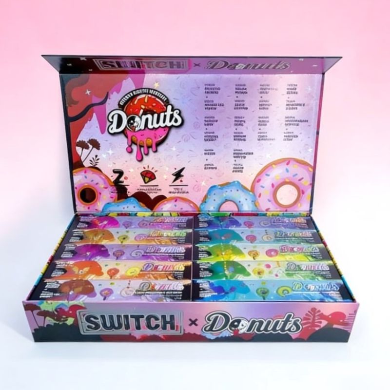 Donuts Switch V3 Dual Chamber 1g+1g Empty Disposable